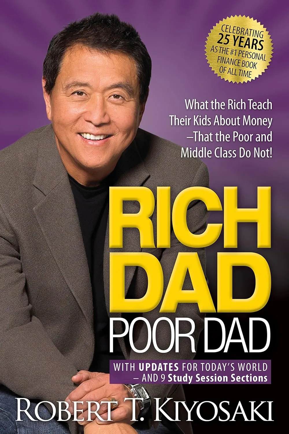 Cover of Rich Dad Poor Dad book